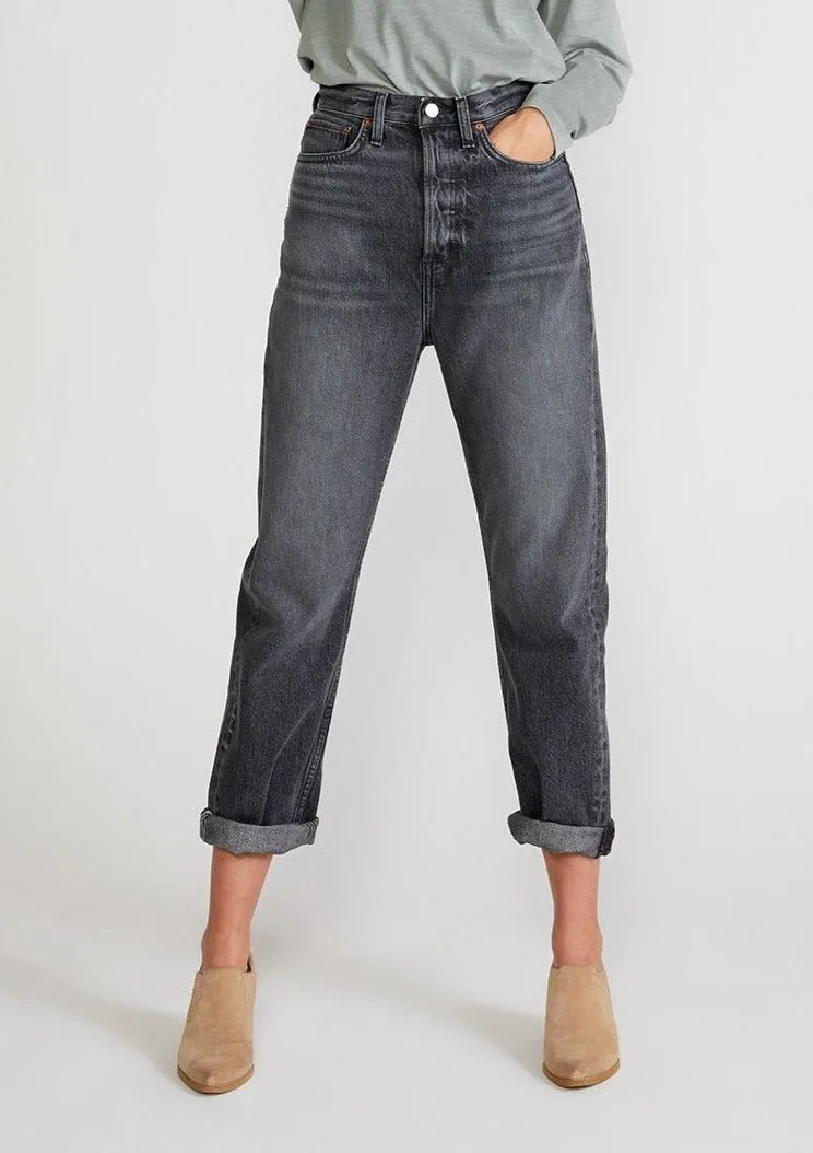 Bryce Pinch Waist Boyfriend in Granite Creek