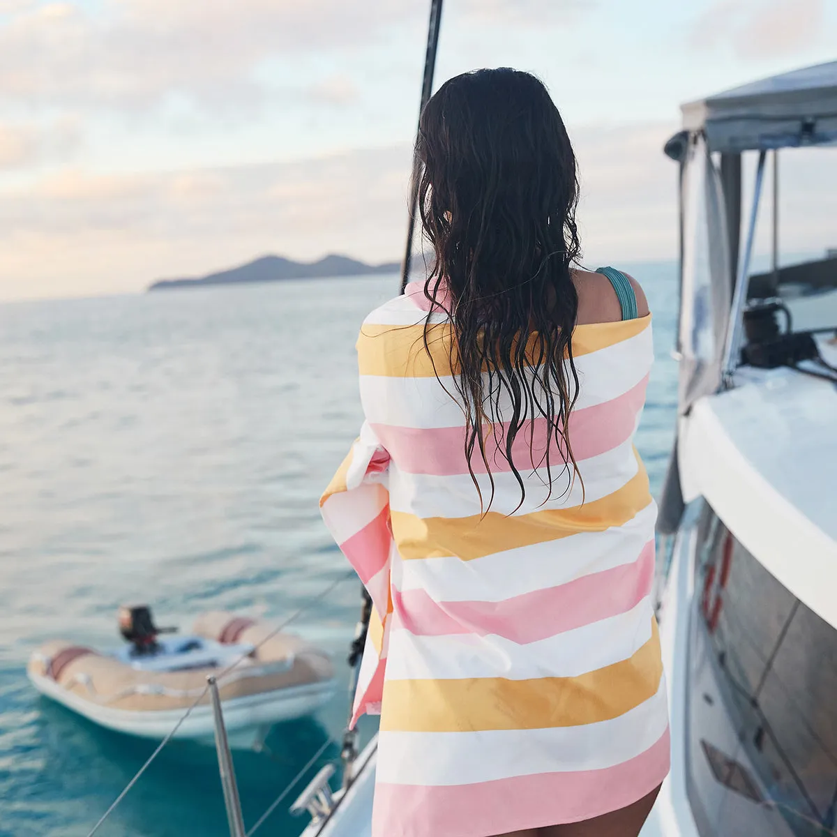 Dock & Bay Quick Dry Towels - Peach Sorbet - Outlet