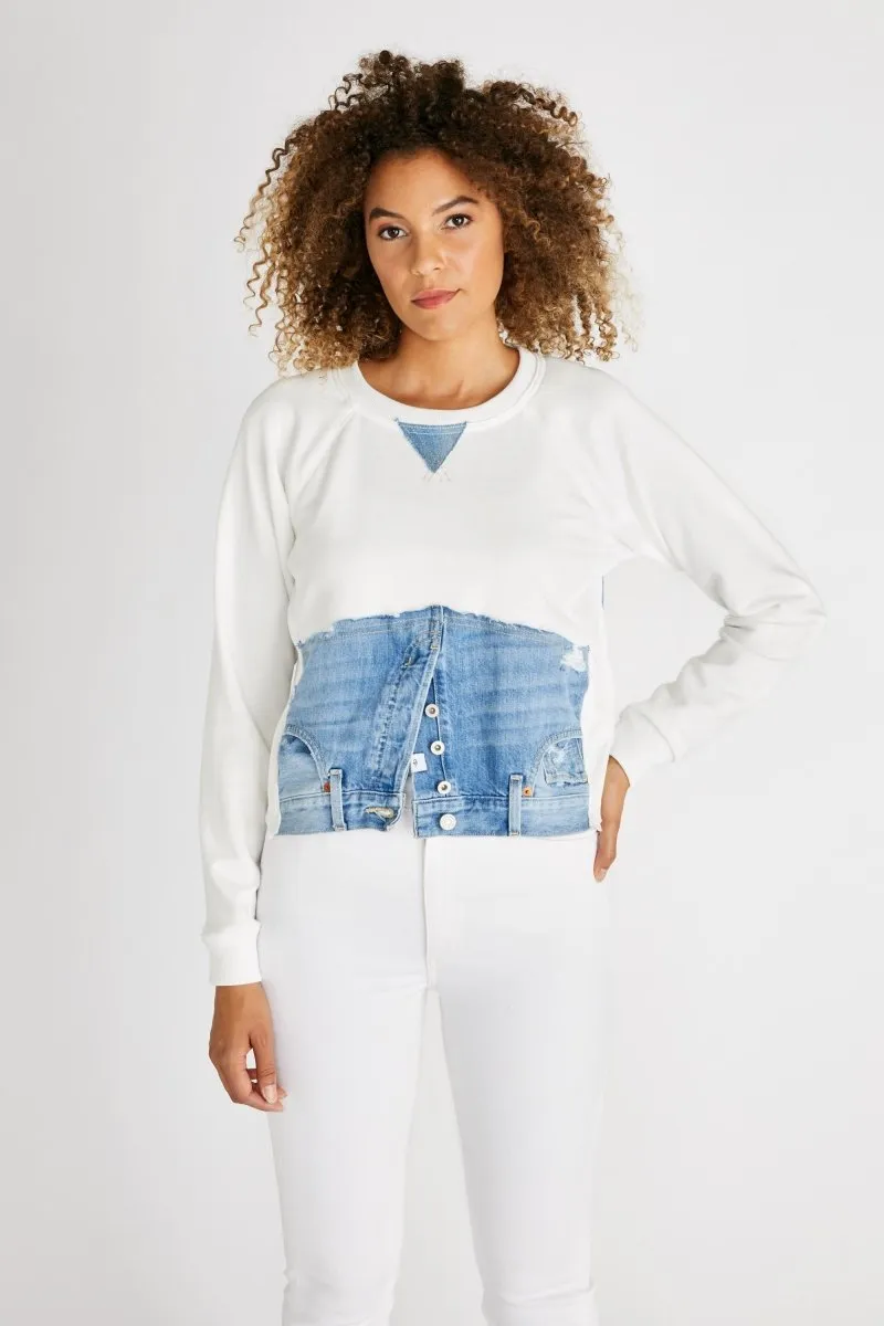 ECYCLE Upcycled Sweatshirt - Huntington