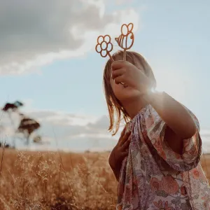 Flower Eco Bubble Wand