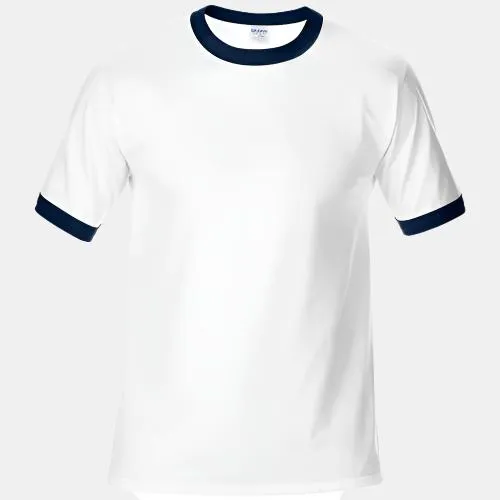 Gildan Premium Cotton Midweight Adult Ringer T-Shirt