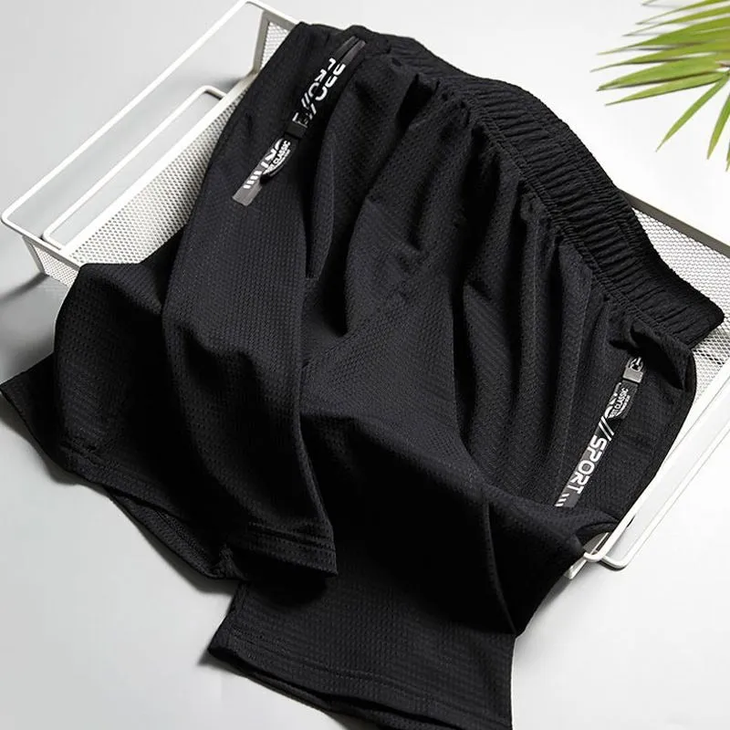 Ice Silk Breathable Quick-Dry Five-Point Shorts