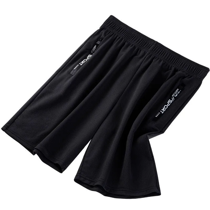 Ice Silk Breathable Quick-Dry Five-Point Shorts