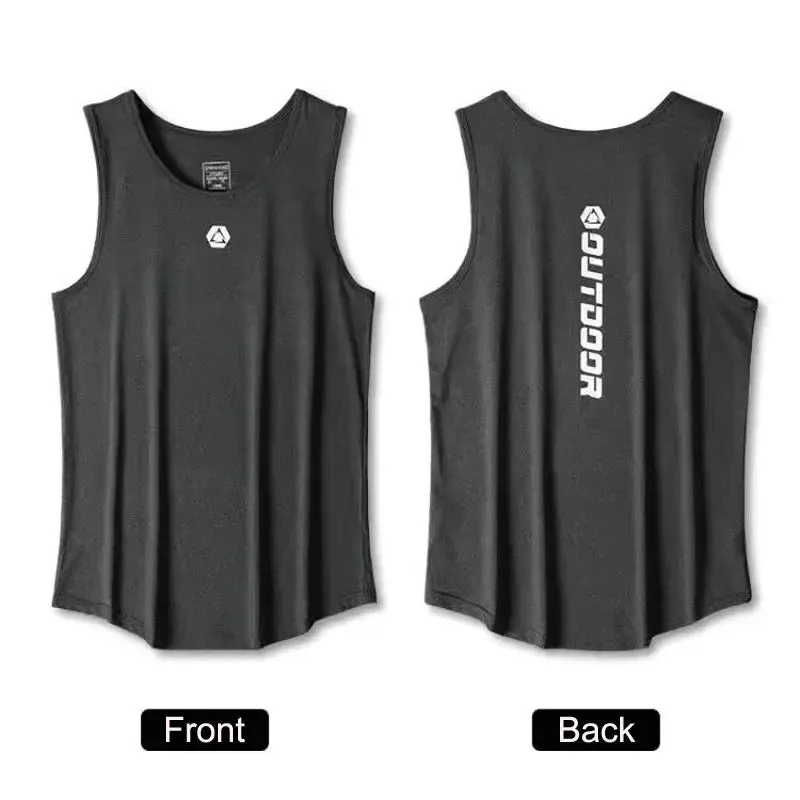 Ice Silk Breathable Training Clothes 2-Piece Sports Suit