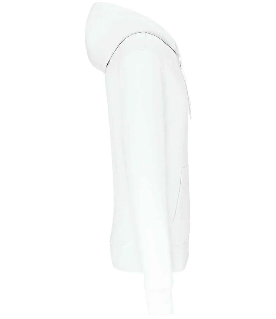 Kariban Eco Friendly Full Zip Hoodie | White