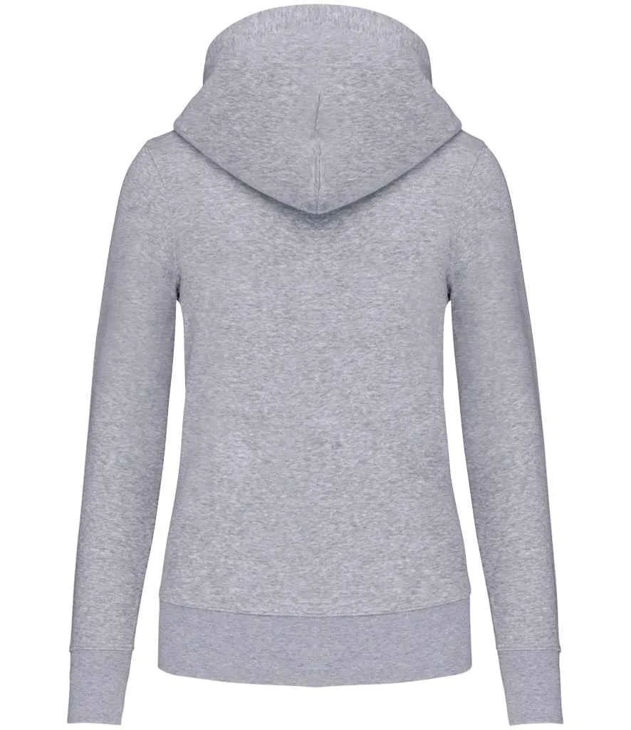 Kariban Ladies Eco Friendly Hooded Sweatshirt | Oxford Grey