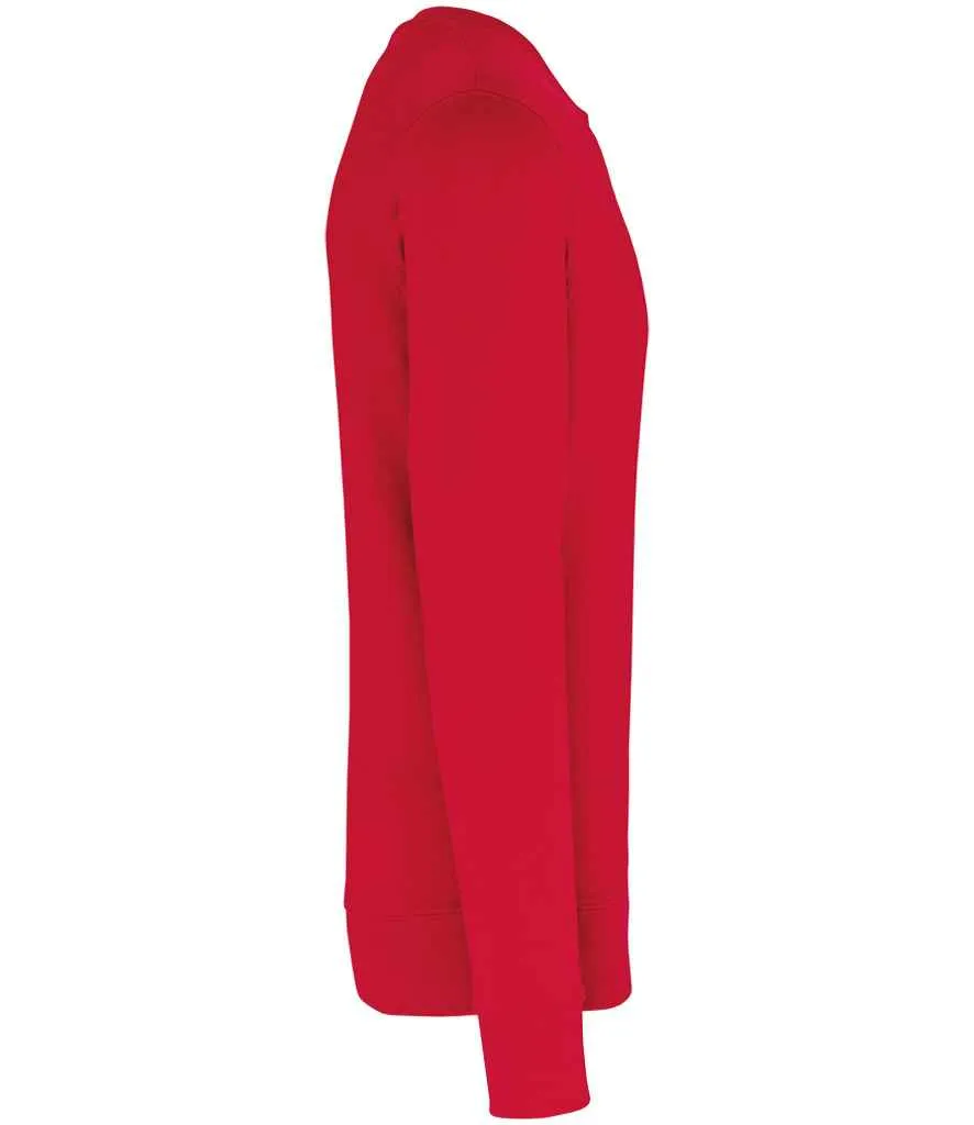 Kariban Unisex Eco Friendly Crew Neck Sweatshirt | Red