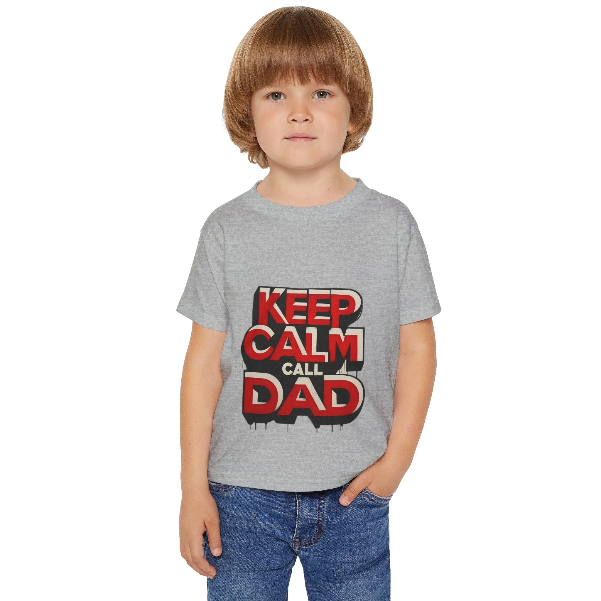 Keep Calm, Call Dad - Heavy Cotton™ Toddler T-shirt
