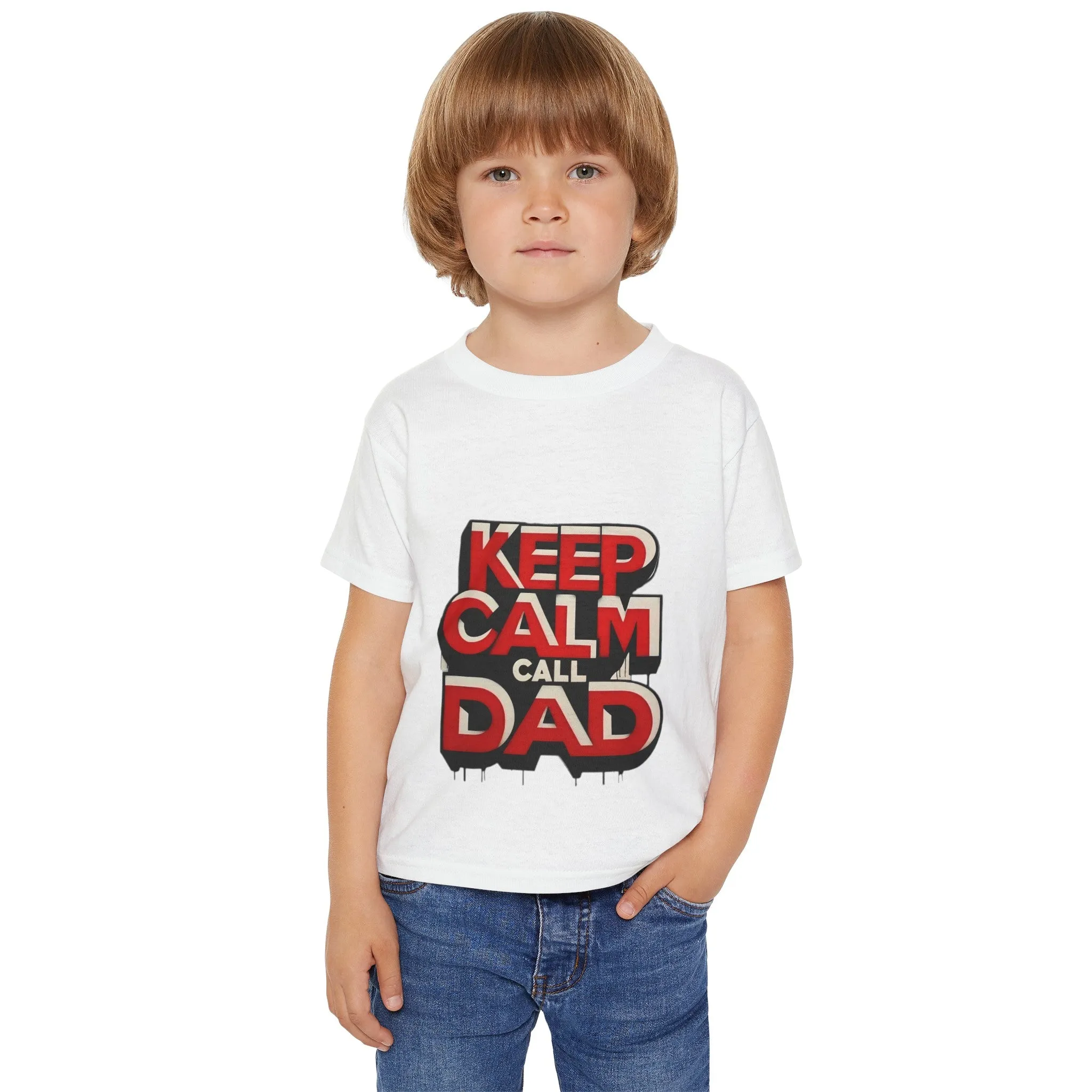 Keep Calm, Call Dad - Heavy Cotton™ Toddler T-shirt