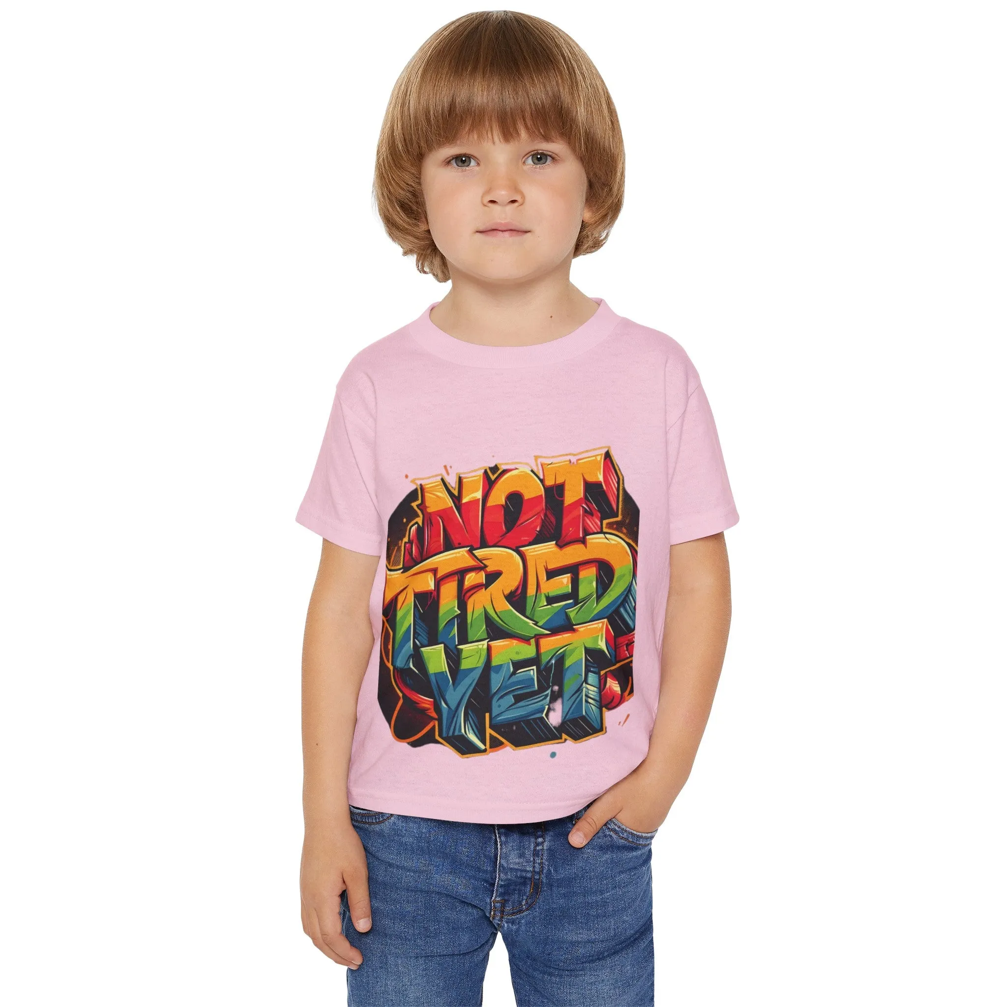 Not Tired Yet - Heavy Cotton™ T-shirt (Toddler)