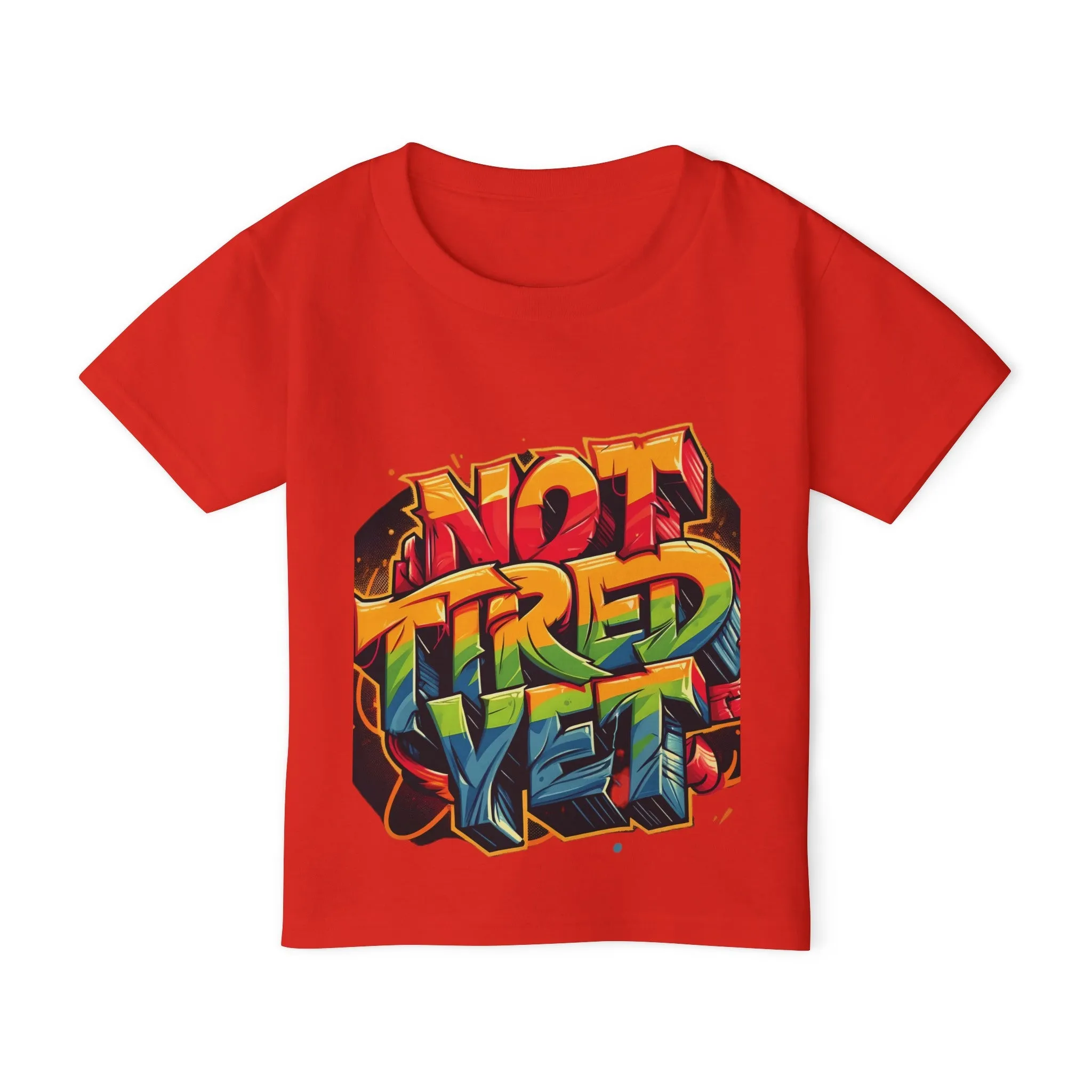 Not Tired Yet - Heavy Cotton™ T-shirt (Toddler)