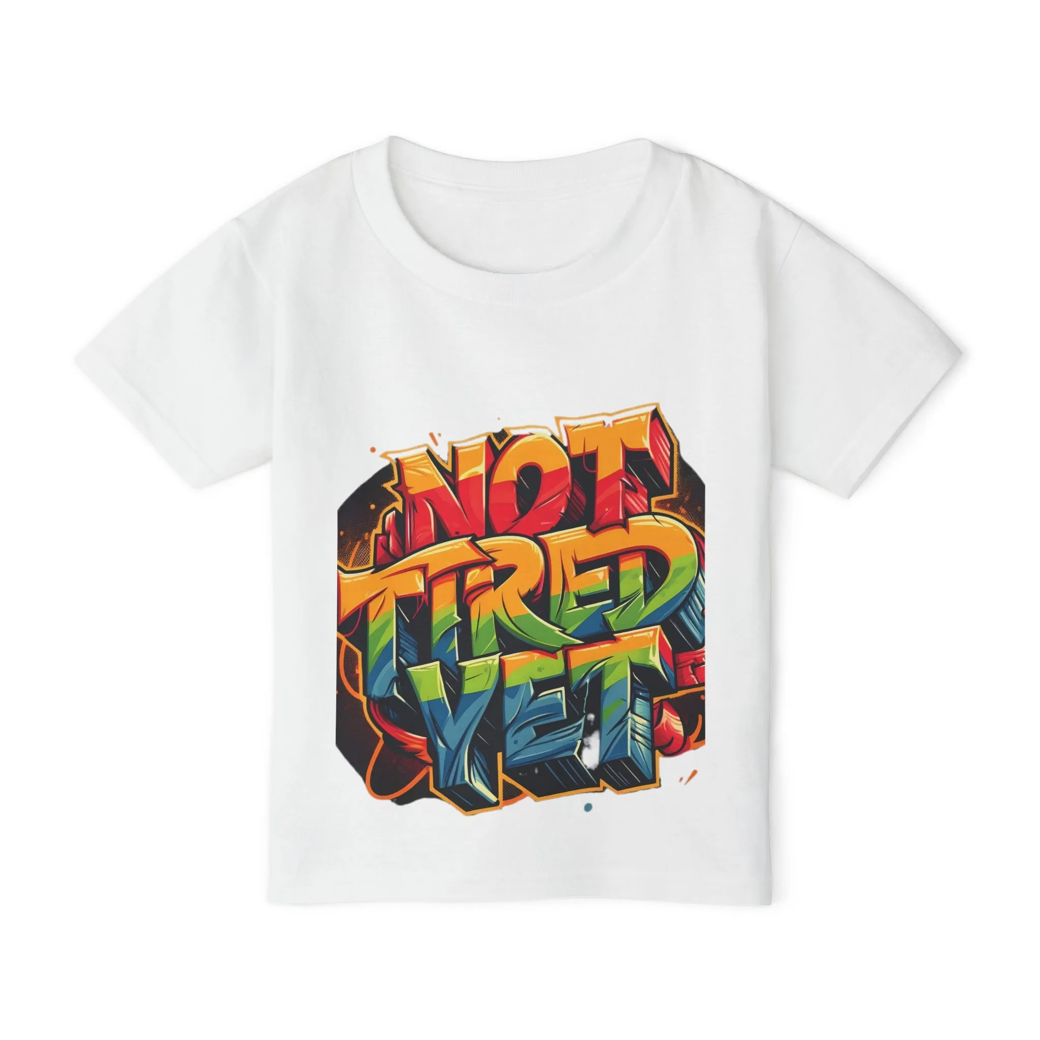 Not Tired Yet - Heavy Cotton™ T-shirt (Toddler)