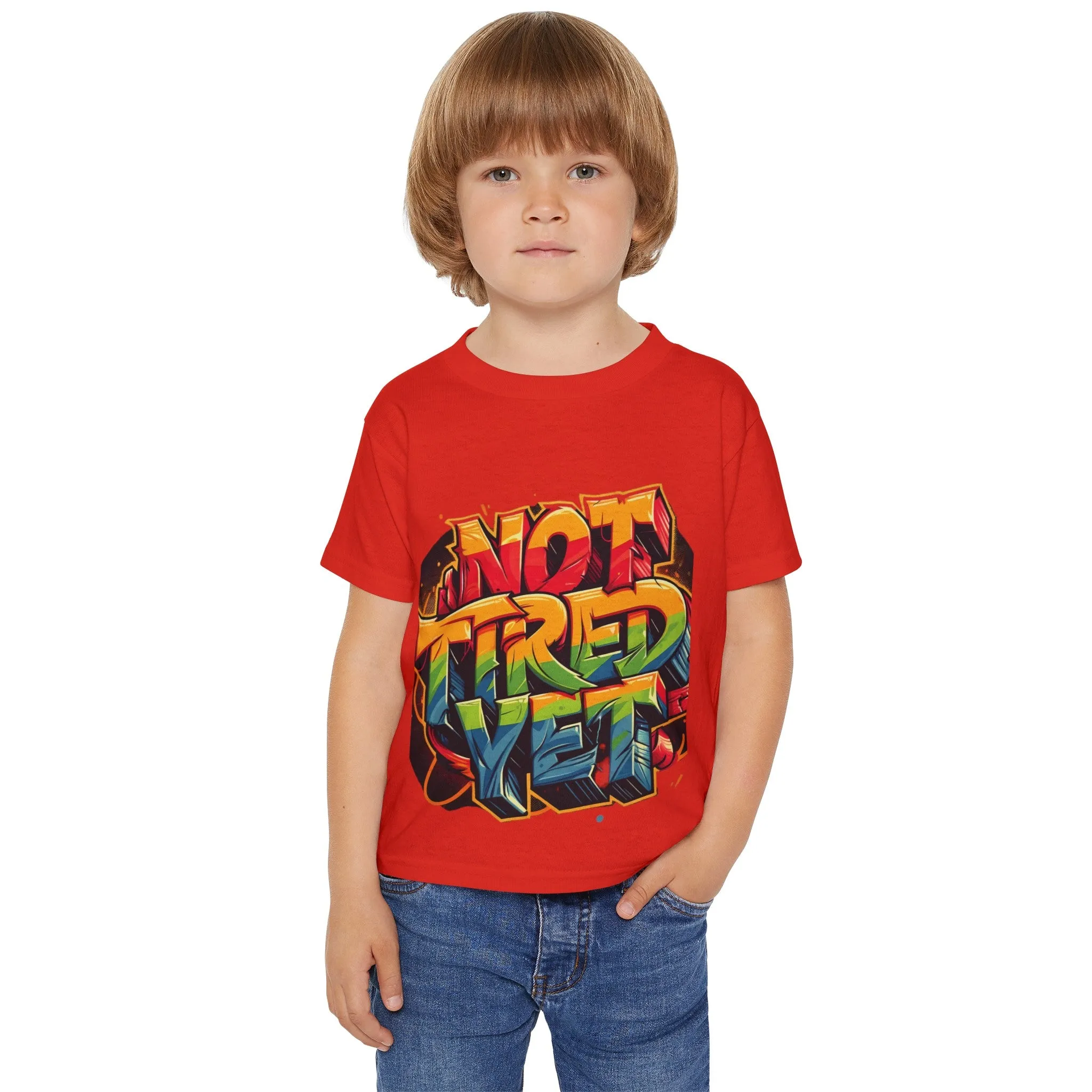 Not Tired Yet - Heavy Cotton™ T-shirt (Toddler)