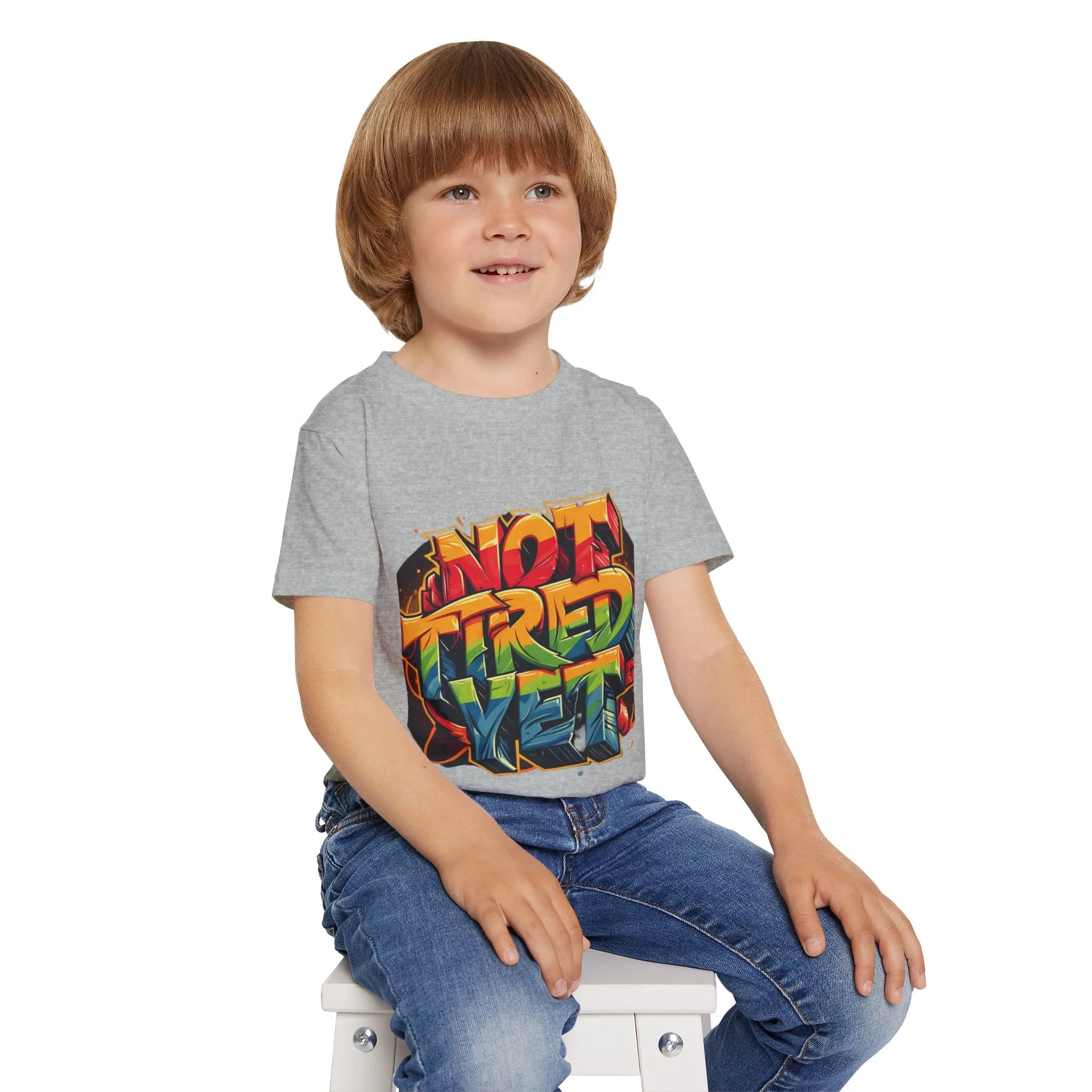 Not Tired Yet - Heavy Cotton™ T-shirt (Toddler)