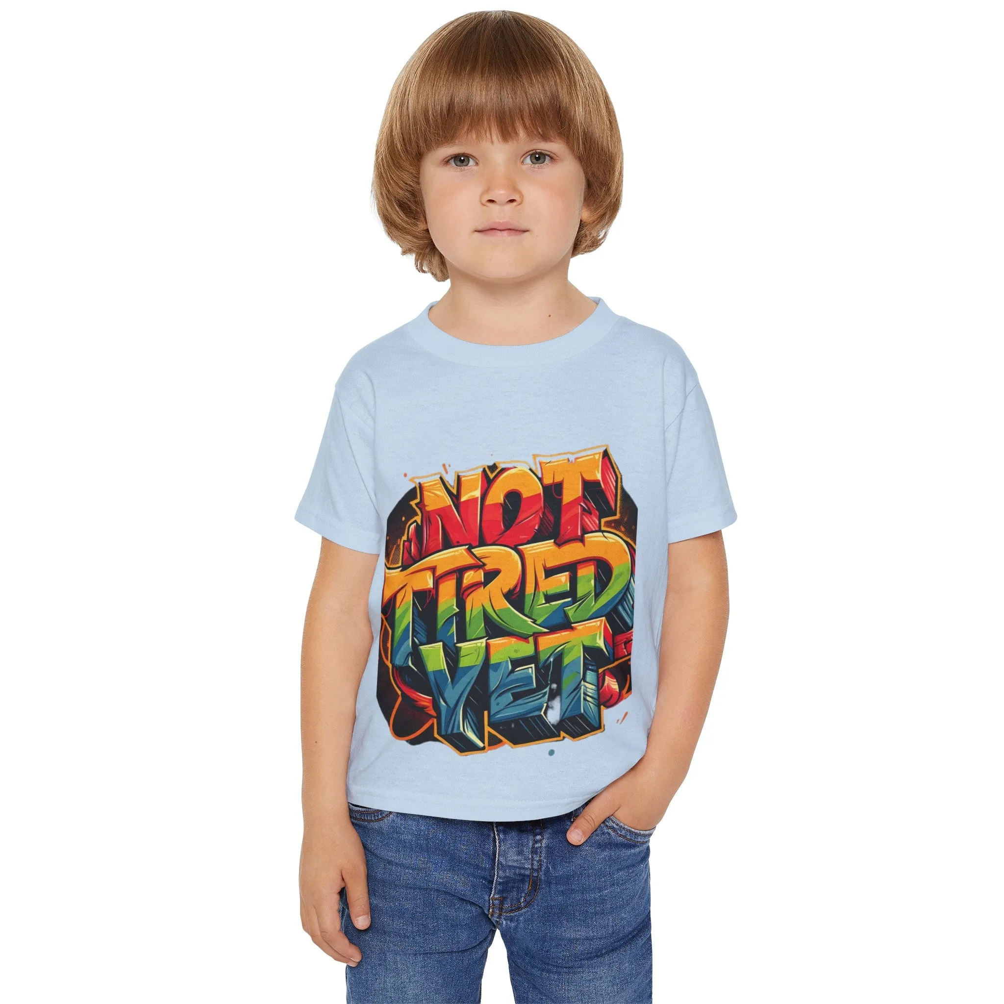 Not Tired Yet - Heavy Cotton™ T-shirt (Toddler)
