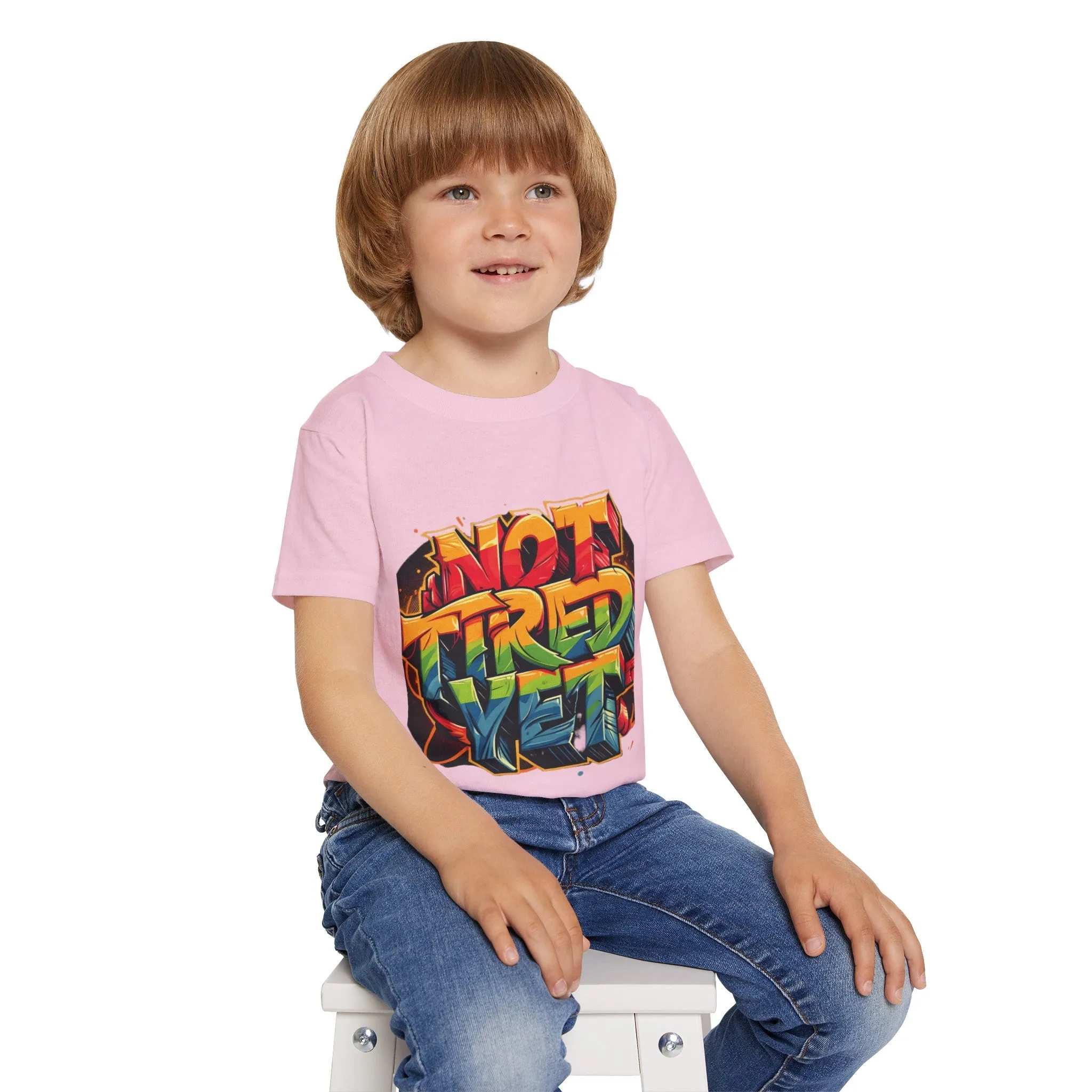 Not Tired Yet - Heavy Cotton™ T-shirt (Toddler)