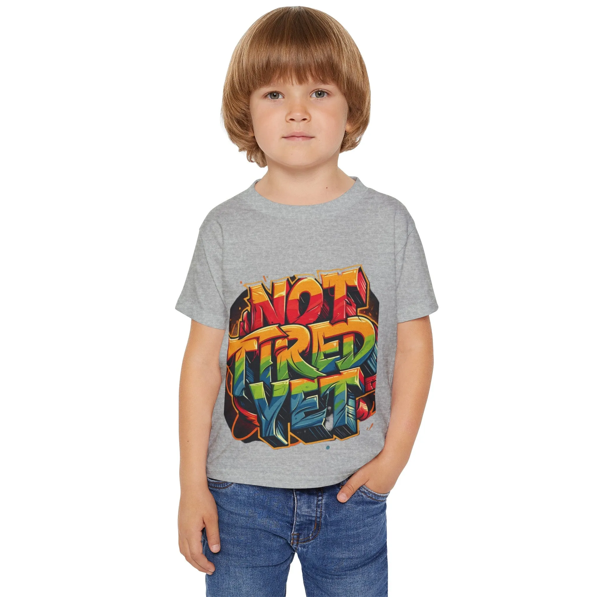 Not Tired Yet - Heavy Cotton™ T-shirt (Toddler)