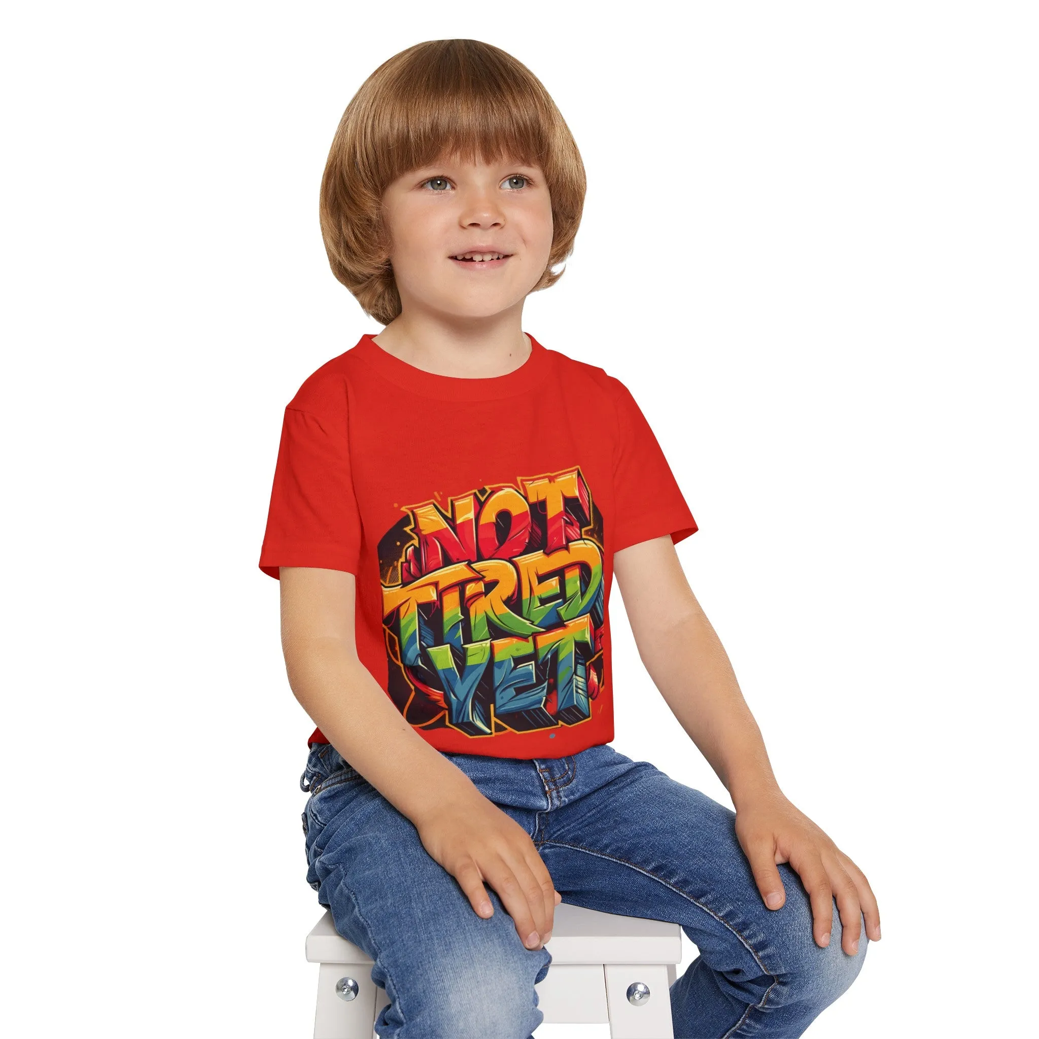 Not Tired Yet - Heavy Cotton™ T-shirt (Toddler)