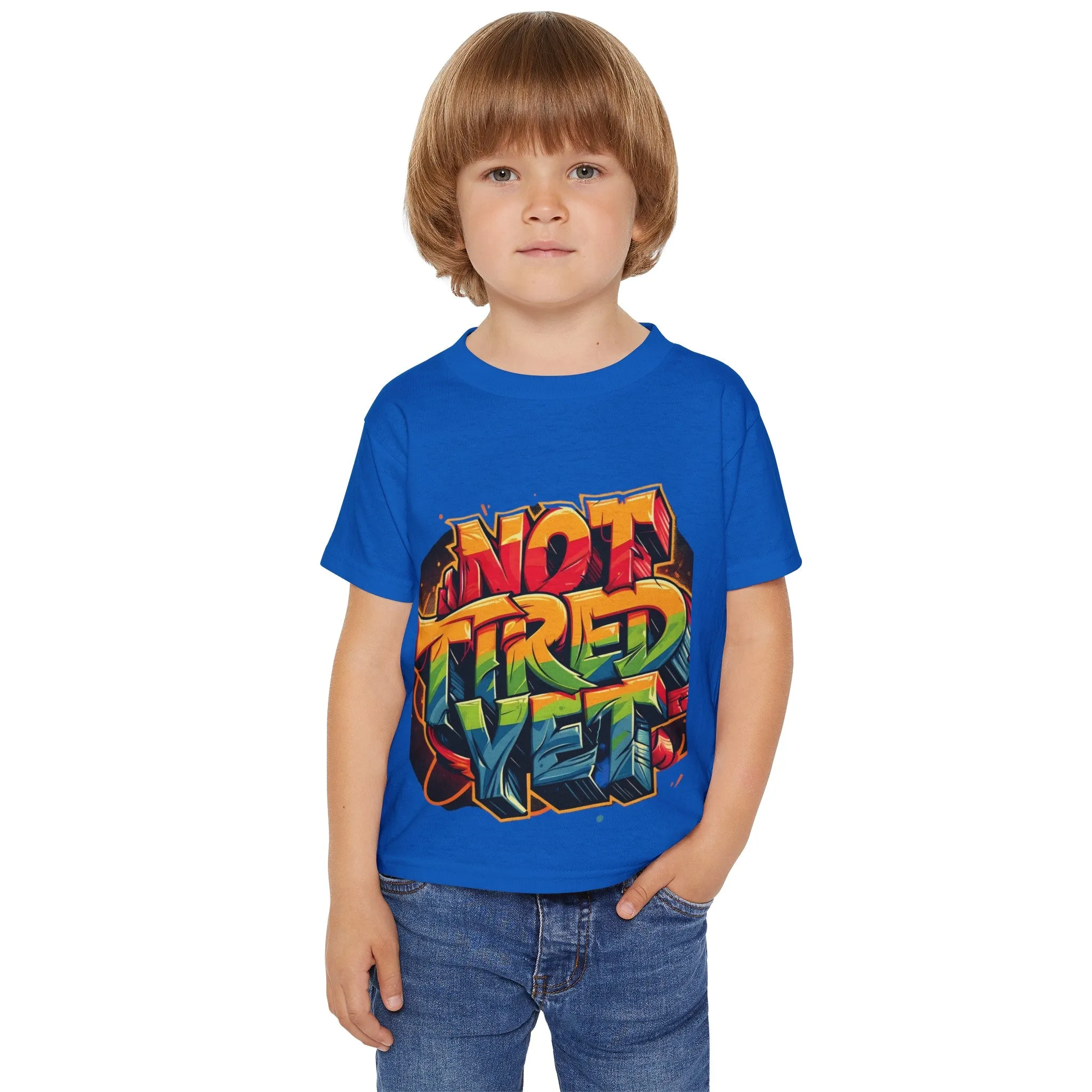 Not Tired Yet - Heavy Cotton™ T-shirt (Toddler)
