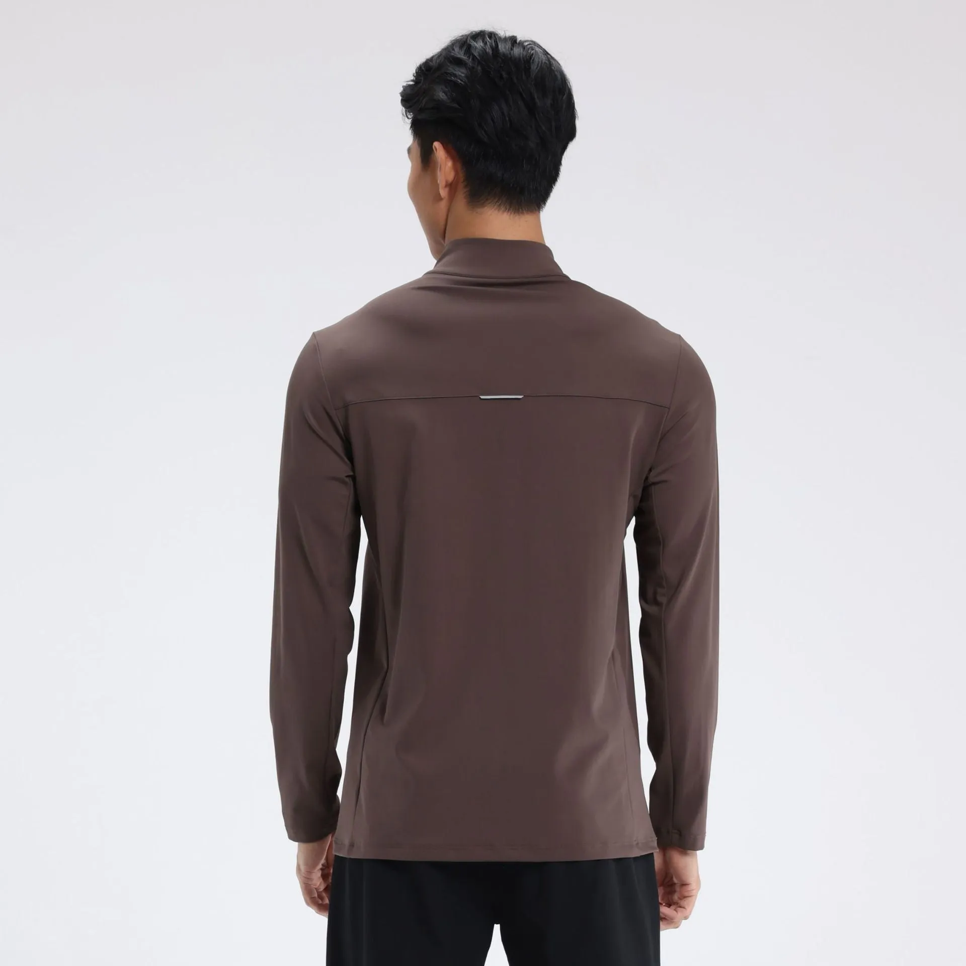 Nude-Feel Collar Slim-Fit Yoga Jacket
