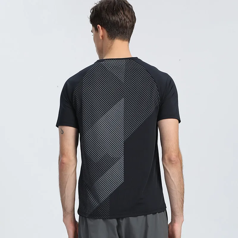 Stylish Quick-Dry Printed Short-Sleeve Shirt