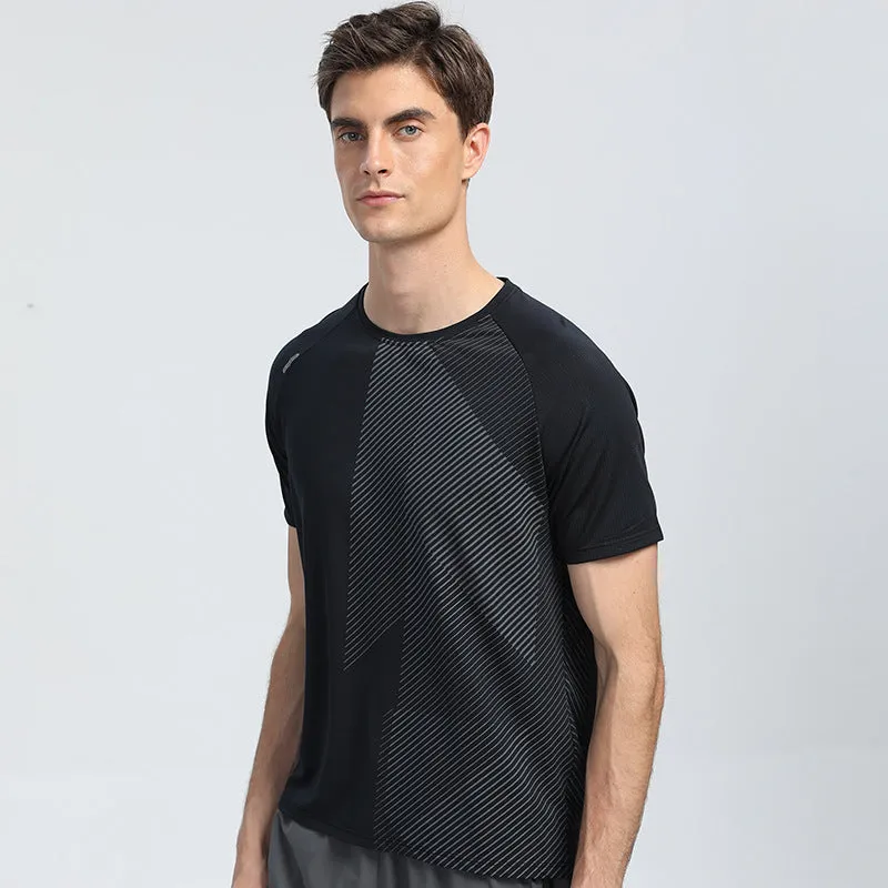 Stylish Quick-Dry Printed Short-Sleeve Shirt