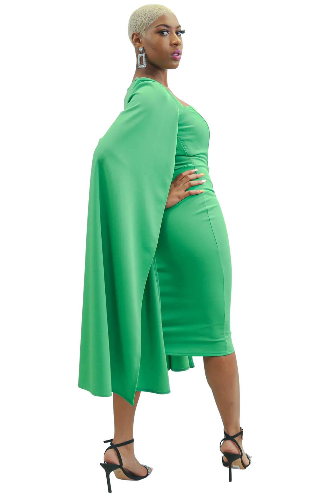 Truly Divine Dress, Black or Green