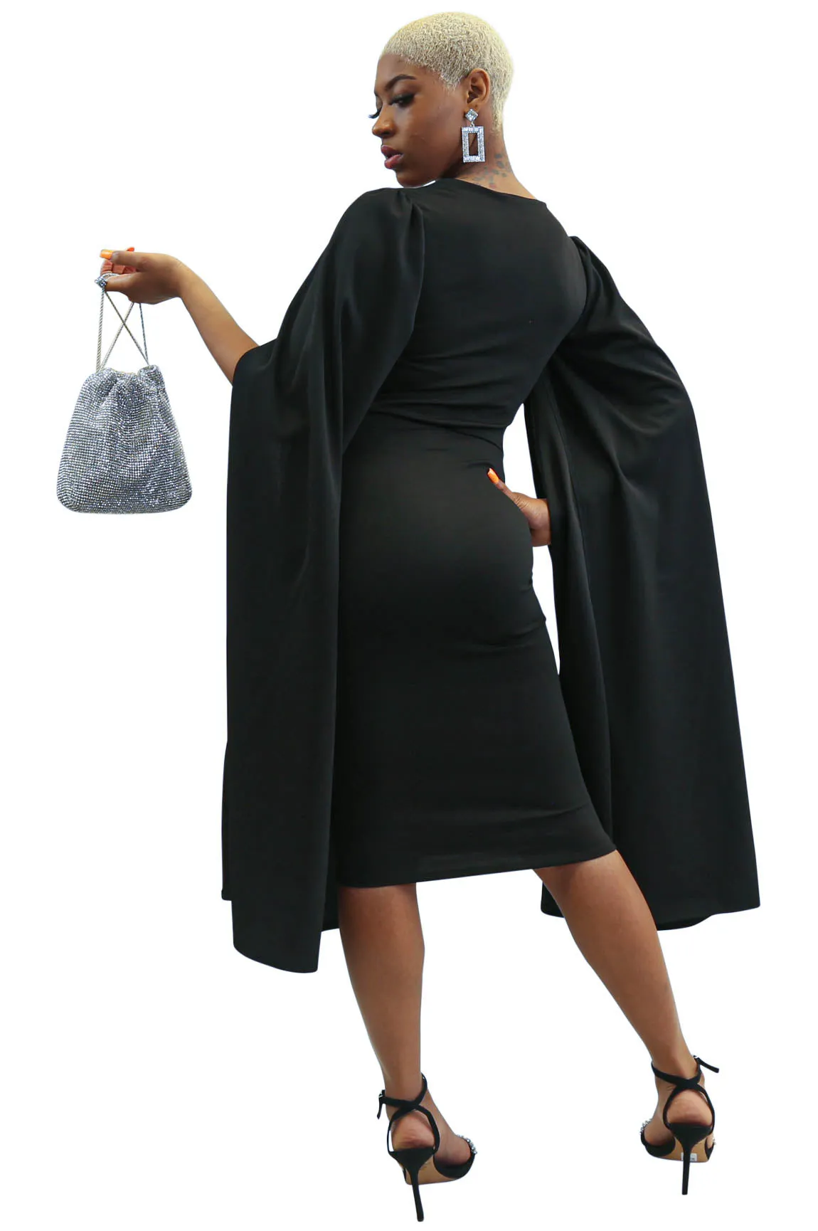 Truly Divine Dress, Black or Green