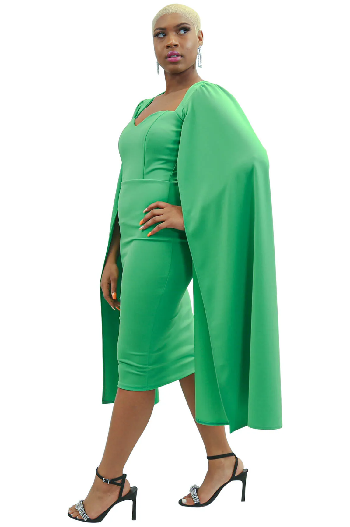Truly Divine Dress, Black or Green