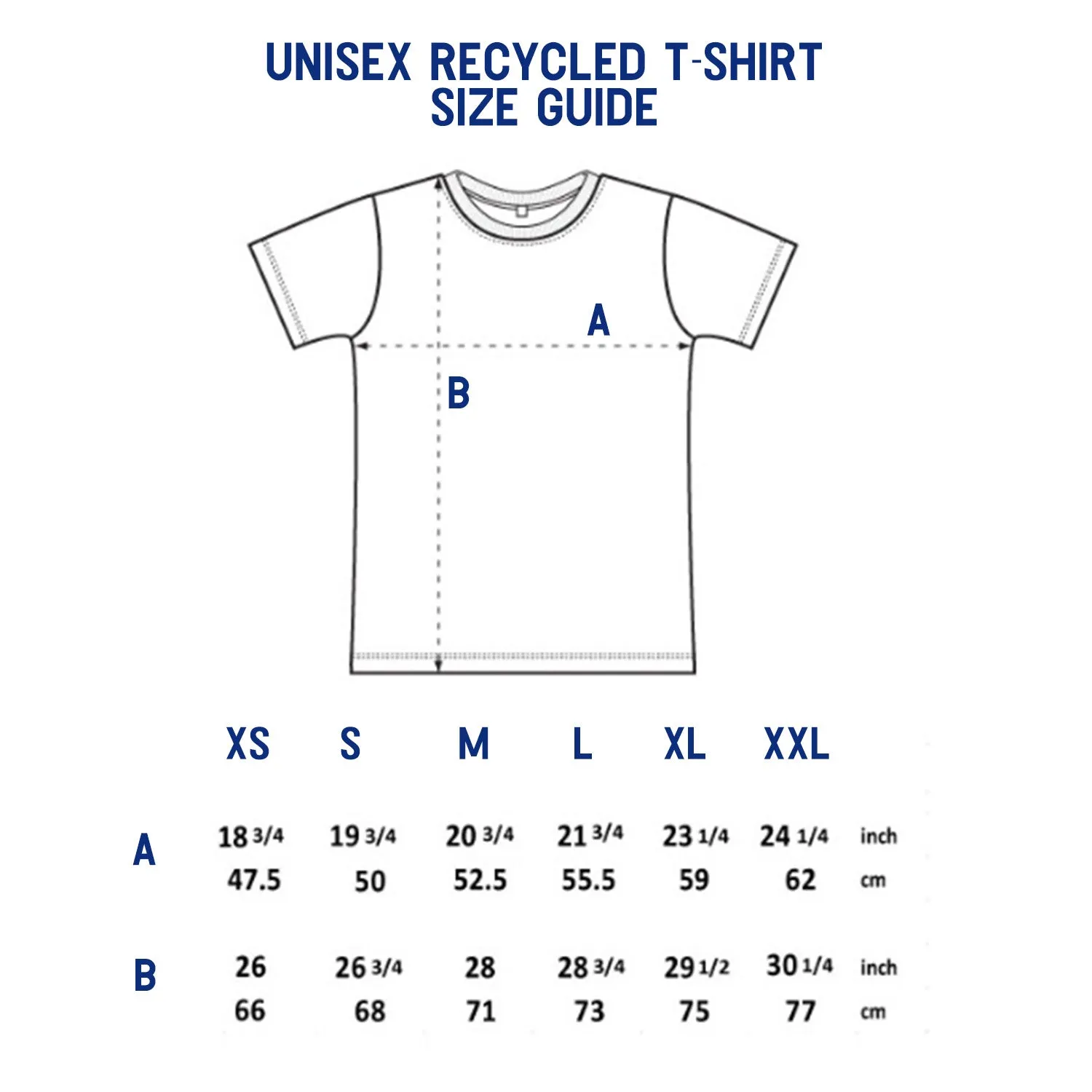 Unisex 100% Recycled T-Shirt: 'Plastic Free Seas Please' Fish