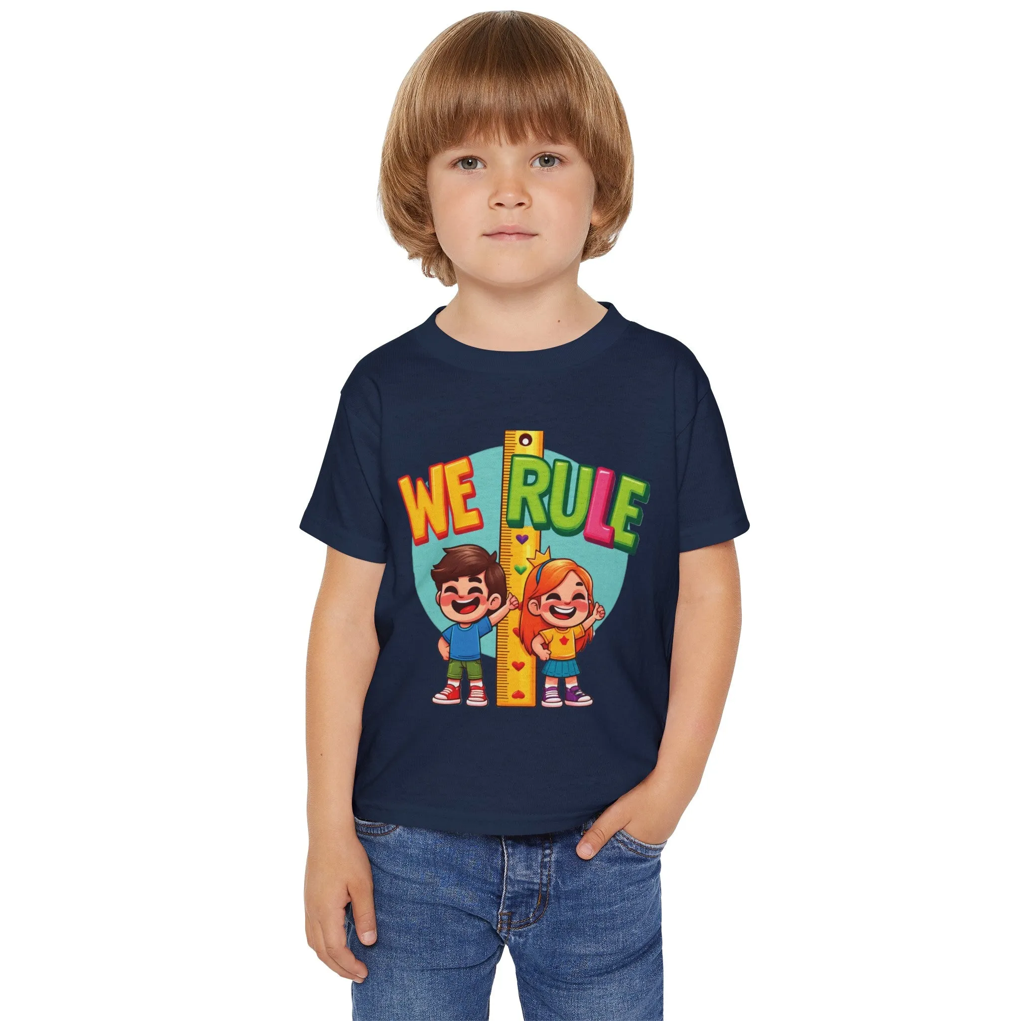 We Rule Heavy Cotton™ T-shirt (Toddler)