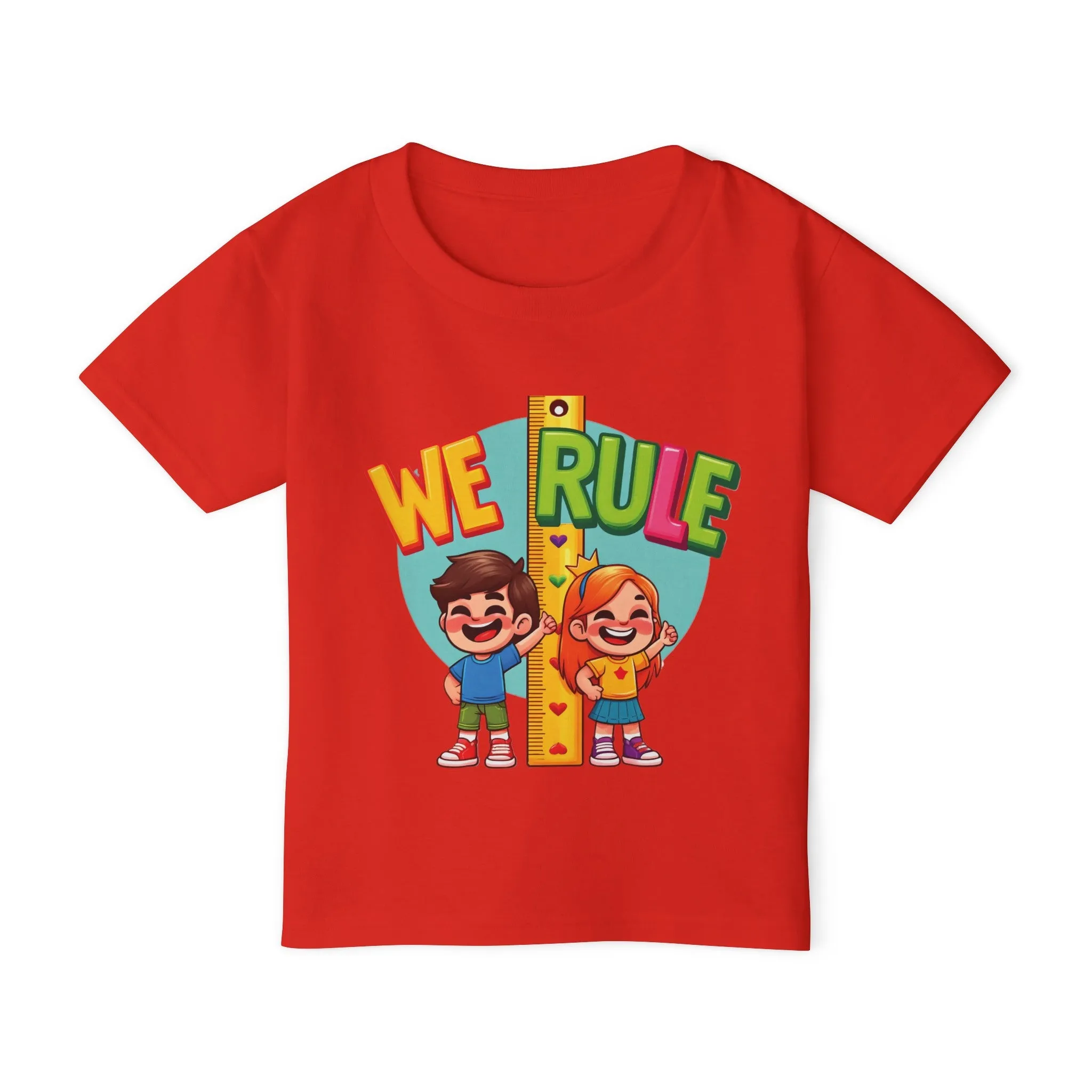 We Rule Heavy Cotton™ T-shirt (Toddler)