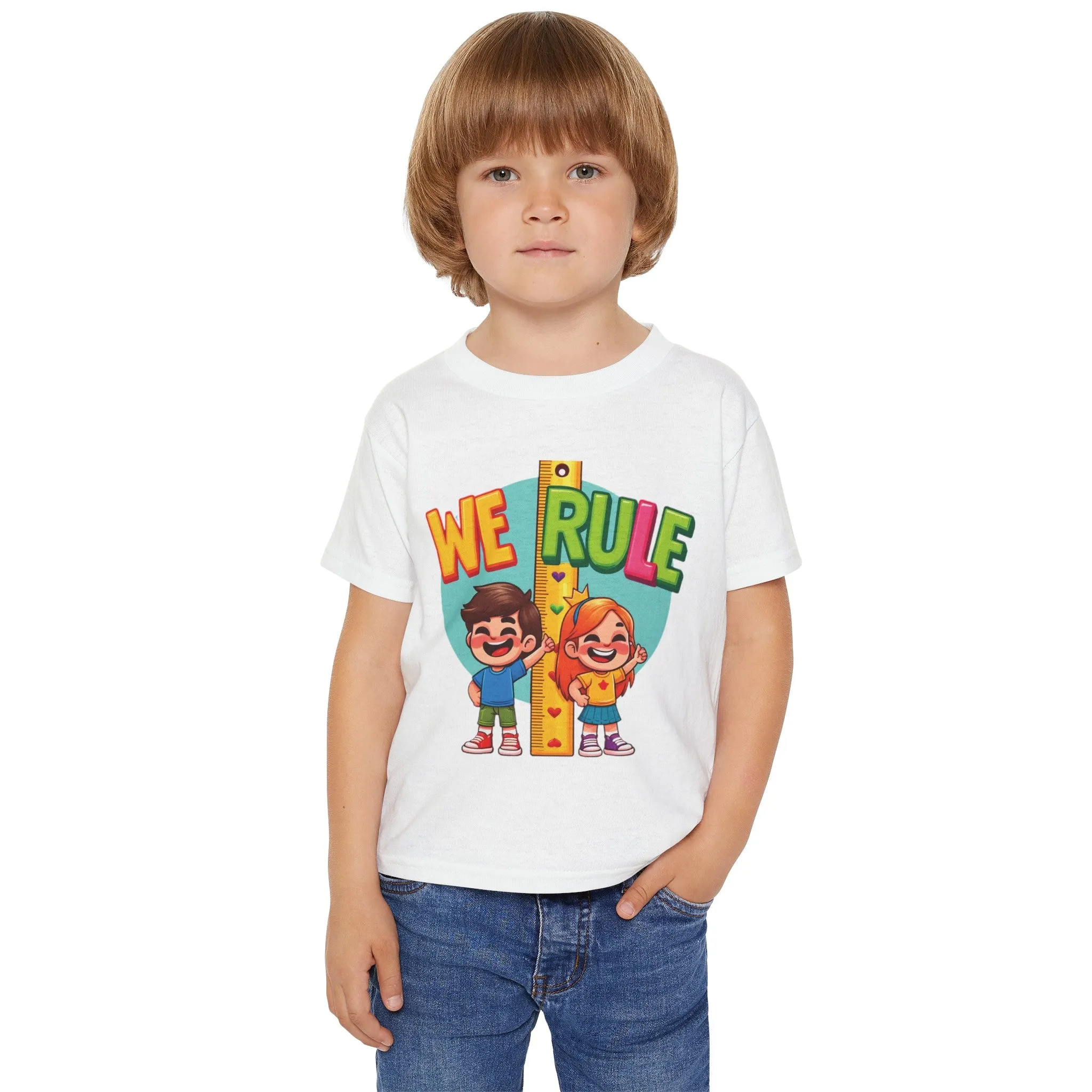 We Rule Heavy Cotton™ T-shirt (Toddler)
